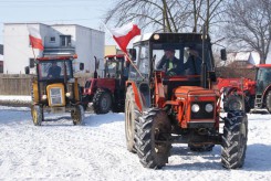 W 2011 r. rolnicy protestowali w Chojnicach.