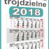 Kalendarze, kalendarz, kalendaria do kalendarzy trójdzielnych