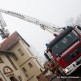 Pożar poddasza w Silnie