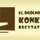 Ogólnopolski Konkurs Recytatorski 2016