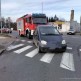 Potrącenie rowerzysty na skrzyżowaniu ul. Gdańskiej i ul. Kasztanowej