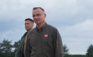 Wizyta Prezydenta Andrzeja Dudy w 34 Chojnickim Batalionie Radiotechnicznym