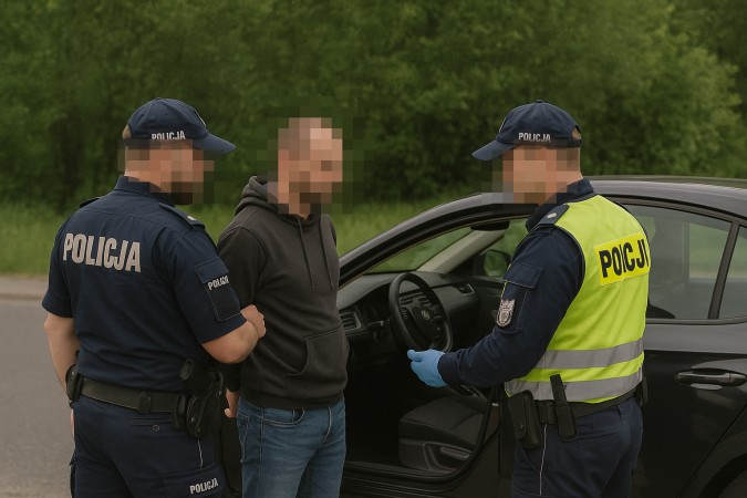 Nie uczy się na błędach – znów za kółkiem i z narkotykami