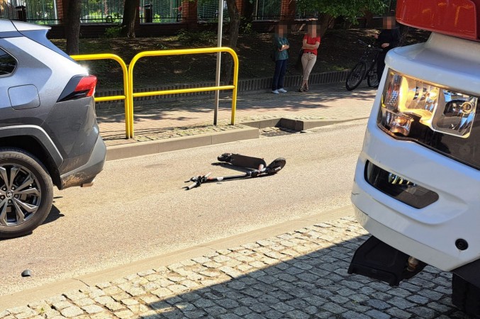 Kolejne potrącenie hulajnogi