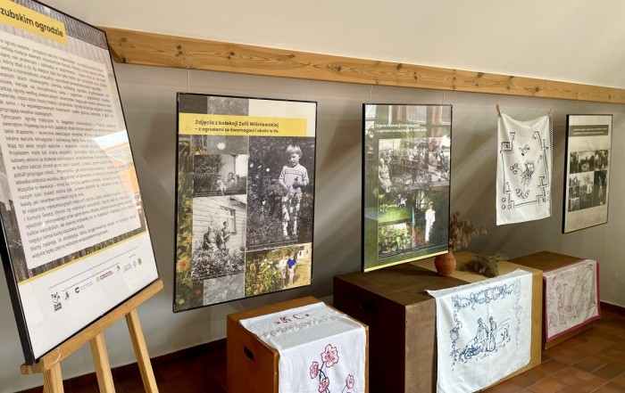 'W kaszubskim ogrodzie'– nowa wystawa w Swornegaciach