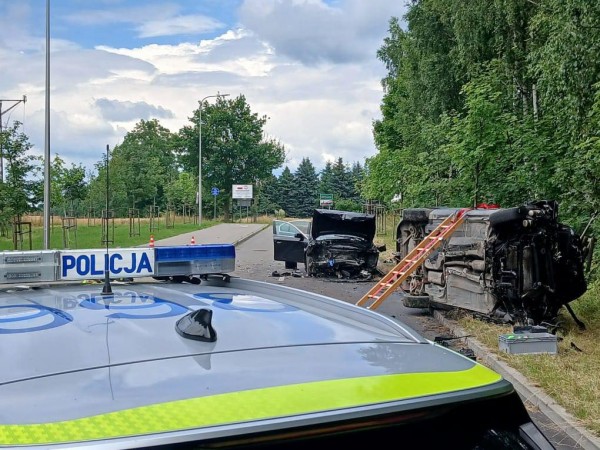 Amfetamina we krwi kierowcy BMW. Groźna kolizja na ul. Igielskiej