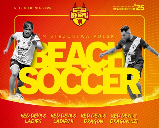 Mistrzostwa Polski w beach soccerze z 4 drużynami z Chojnic!