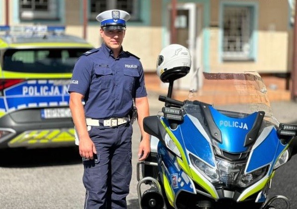 Szybka reakcja policjantów z Chojnic uratowała życie 55-latkowi