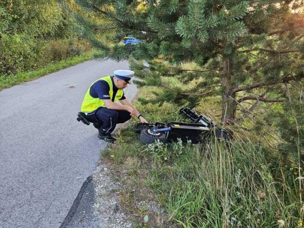 Kolejny incydent z udziałem hulajnogi
