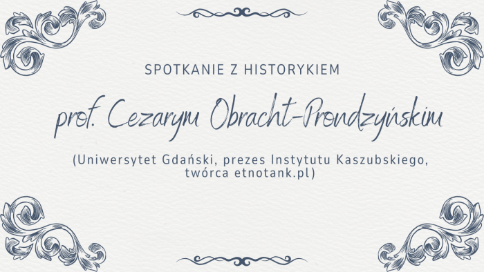 Spotkanie z Cezarym Obracht - Prondzyńskim