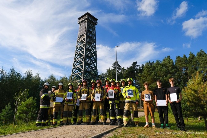 Strażacy oddali hołd bohaterom poległym w WTC