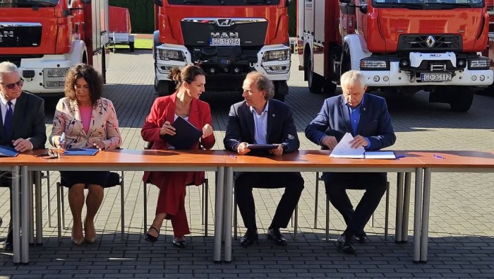 670 tysięcy złotych dla chojnickiej straży pożarnej na poprawę bezpieczeństwa