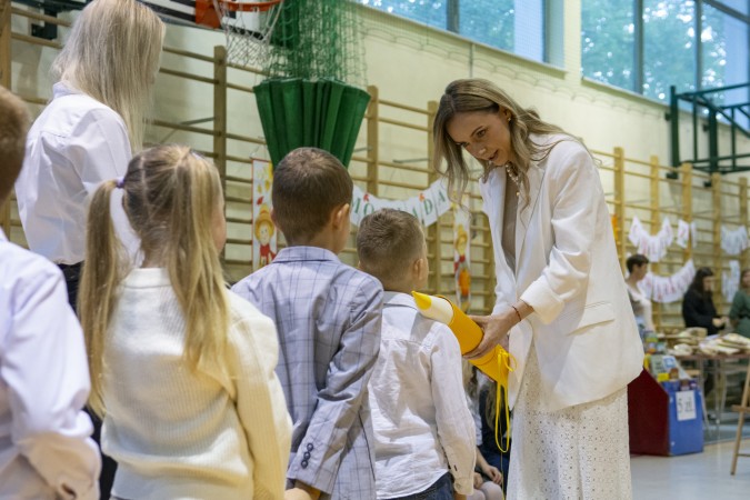 Ślubowanie pierwszoklasistów w Szkole Podstawowej nr 7 w Chojnicach