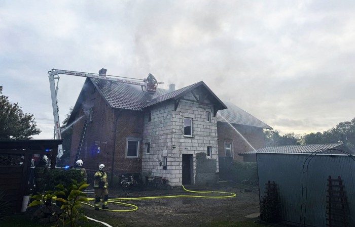 Tragiczny pożar w Granowie