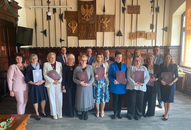 Nauczyciele z nagrodami burmistrza Chojnic
