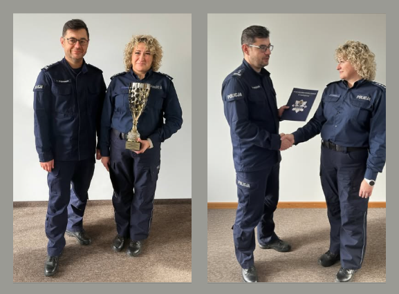 Sukces chojnickiej policjantki w wojewódzkich eliminacjach ogólnopolskiego konkursu