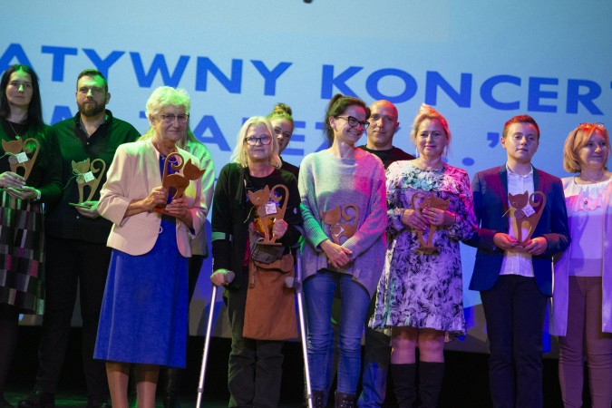 Koncert 'Kocich Łapek' rozgrzał Chojnice