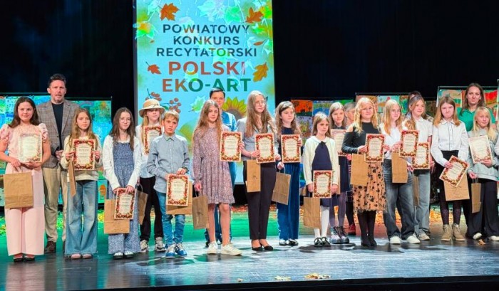 Wyniki konkursu recytatorskiego EKO-ART 2025