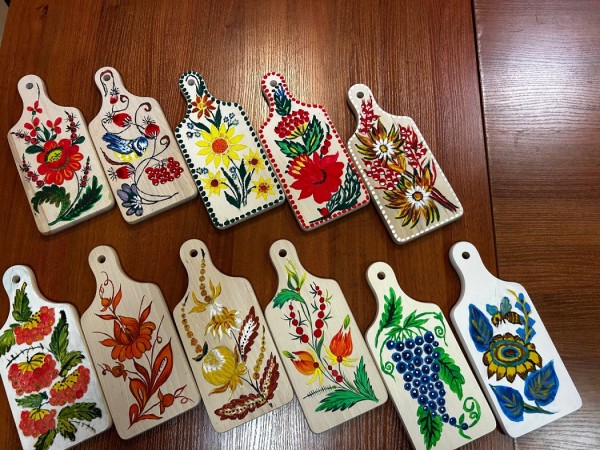 Zdobienie deseczek kuchennych