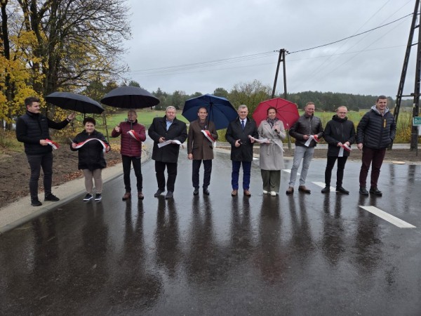 Droga Kiełpin-Binduga po modernizacji