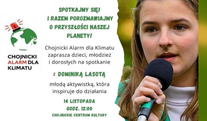 Spotkanie z aktywistką Dominiką Lasotą