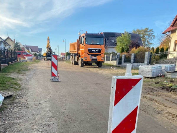 Budowa ulicy Karpusa w Chojnicach ruszyła