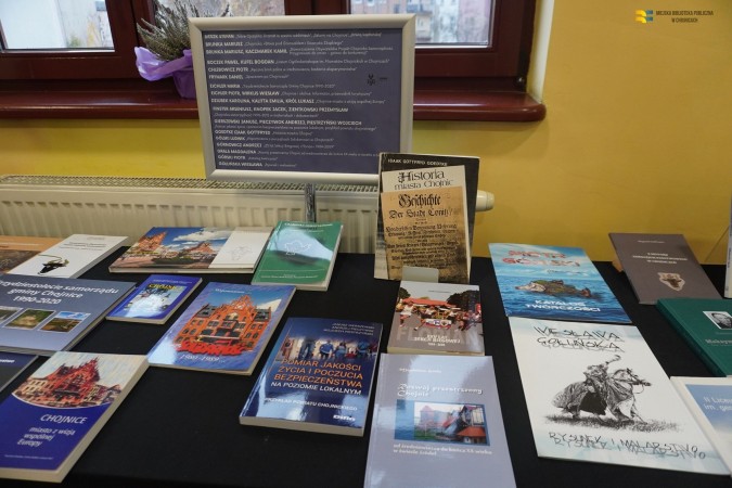 Wystawa 'Chojniccy autorzy o Chojnicach' na 750-lecie Chojnic