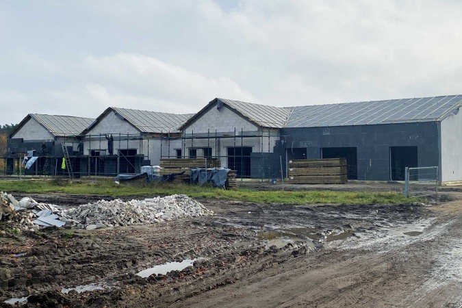 Trwa budowa przedszkola w Charzykowach