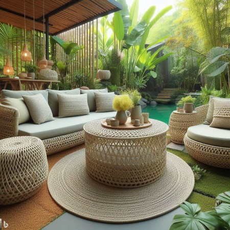 Meble ogrodowe z technorattanu - wady i zalety