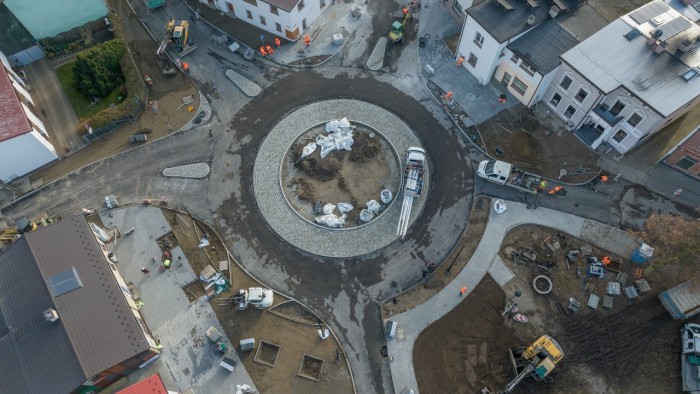 Trzecie rondo w Brusach na finiszu