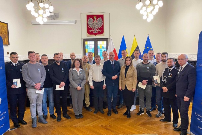 Honorowi krwiodawcy z odznaczeniami ministra zdrowia