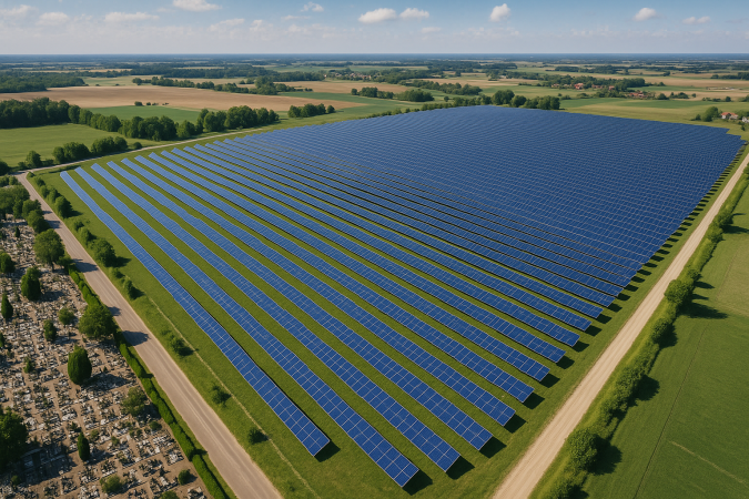 W Klawkowie nie chcą farm fotowoltaicznych za płotem. Walczą