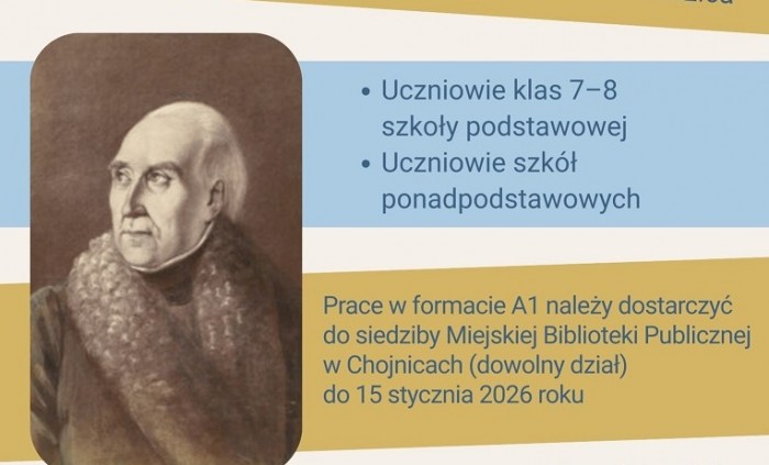 Konkurs 'Stanisław Staszic - życie, działalność, dziedzictwo'