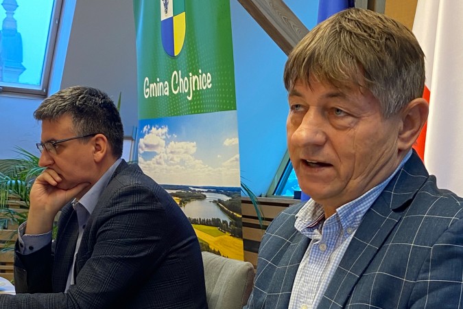 Delegacja Gminy Chojnice u ministra