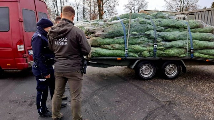 Policjanci włączyli się w akcję 'Choinka'