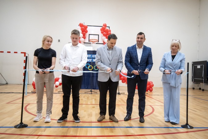 Nowe sale gimnastyczne w SP nr 1 już otwarte