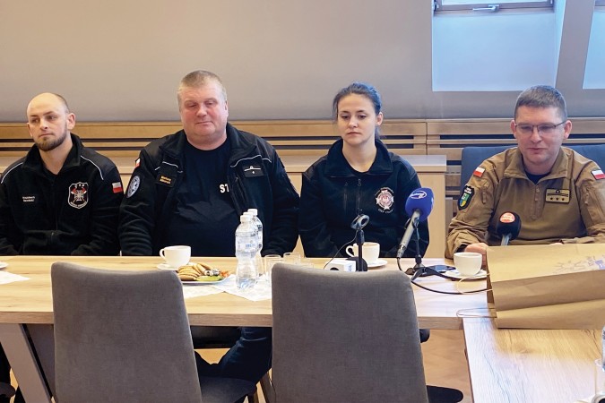 Strażacy z OSP Gminy Chojnice u dzieci chorych onkologicznie