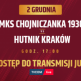 Wykup dostęp i obejrzyj transmisję z meczu Chojniczanka – Hutnik Kraków