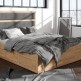 Łóżko z tapicerowanym zagłówkiem – ponadczasowy mebel, który docenisz