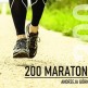Bieg z okazji promocji książki '200 Maratonów Andrzeja Górnowicza'