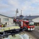 Ćwiczenia ratowniczo-pożarnicze w zakładzie produkcji łodzi