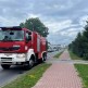 Pożar na ogródkach działkowych w Chojnicach 