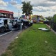Wypadek w miejscowości Gacnik. Dwie osoby trafiły do szpitala