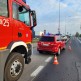 Zderzenie trzech pojazdów na ul. Kościerskiej w Chojnicach