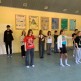 Uczniowie 'Piątki' ćwiczyli logojogę, aby zmniejszyć stres przed ezgaminami (FOTO)