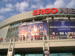 Hala Ergo Arena w czasie niedzielnych finałów