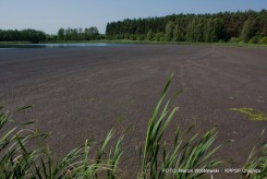 Jezioro Wegner - zdjęcie wykonane 7 czerwca 2011 r. przez KP PSP.