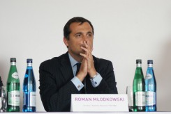 Roman Młodkowski na otwarciu CEW - u.