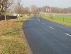 Przy drodze do Igieł w przyszłym roku powstanie ciąg pieszo - rowerowy. Skończy się przy skrzyżowaniu.