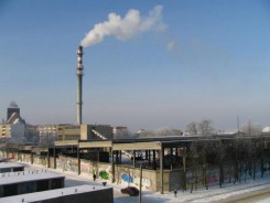 PEC w Choszcznie - fot. z zimy 2006.
